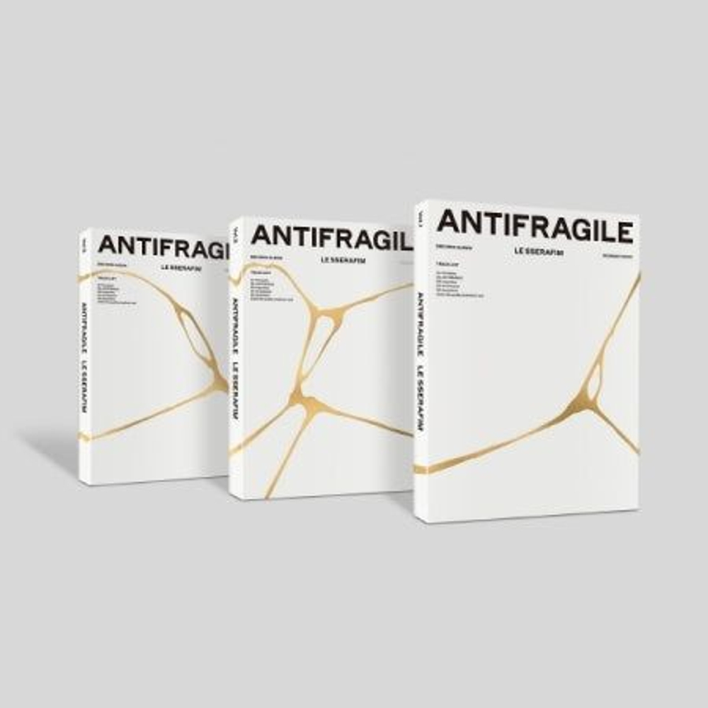 Альбом LE SSERAFIM - ANTIFRAGILE 2nd Mini Album 3 Version SET