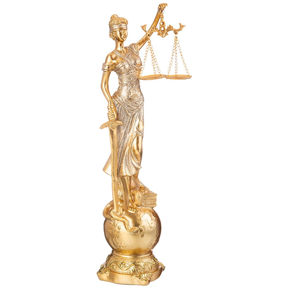 ФИГУРКА "ФЕМИДА" 12*11*40,5 СМ. СЕРИЯ "МАХАРАДЖИ" (КОР=9ШТ.)