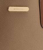 Кожаный шопер двухсторонний + поясная сумка Eliza Michael Kors - коричневый(30F3GZAT4T)