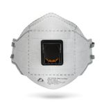 Респиратор (1 шт.) с клапаном и угольным фильтром, полумаска фильтрующая, трехпанельный складной, индивидуальная упаковка, FFP2, JM-9326
