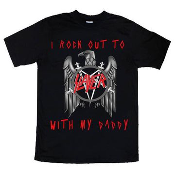 Футболка детская Slayer - I rock out to with my daddy