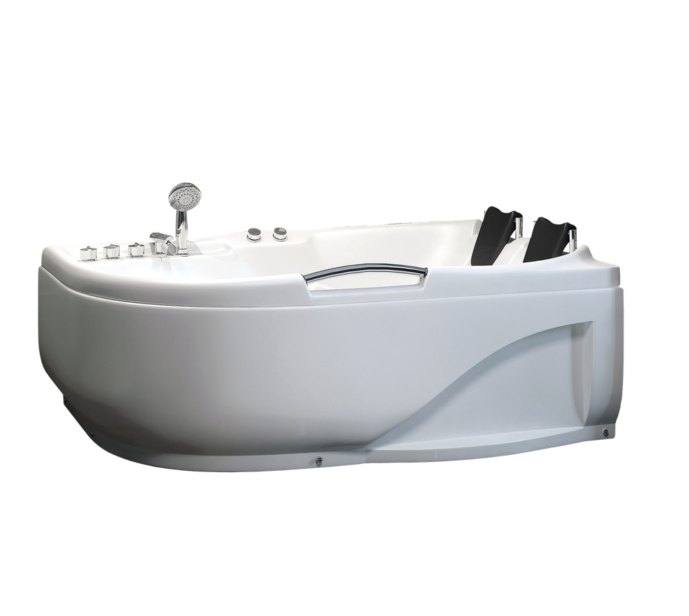 Ванна ГМ 1200*1700*650 с насосом OLB-807 R переливом