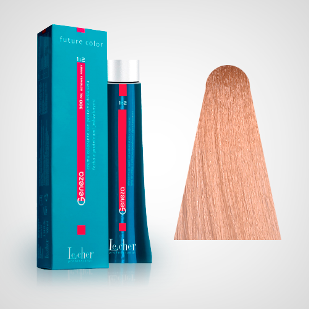 10 (10N) Очень светлый платиновый блонд Крем-краска для волос с протеинами шелка 100 мл