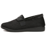LAOMEIHUA Fabric Casual Shoes Women"s Black