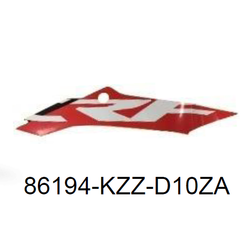86194-KZZ-D10ZA. STRIPE, L. RR. SHROUD *TYPE1*. Honda CRF250L-M original decal on the radiator shroud