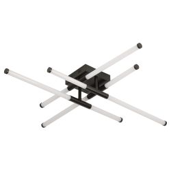 Светильник потолочный светодиодный ЭРА Модерн Fliss CLL-1 72W 3K-6K RC BK с ду черный | Светильники SPB-6 с ДУ