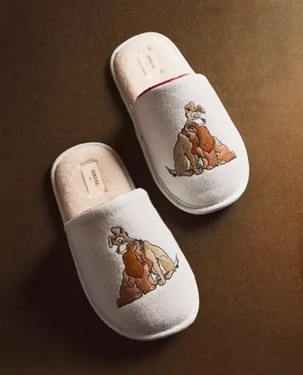 ZARA HOME ДЕТСКИЕ ТАПОЧКИ "ЛЕДИ И БРОДЯГА" © DISNEY
