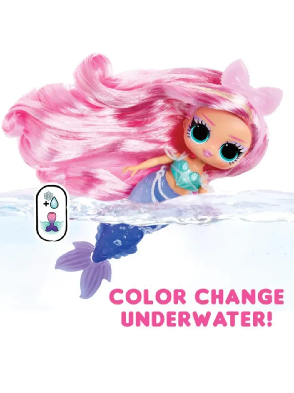 Кукла Лол Сюрприз Твинс Tweens Mermaid Lola Waves оригинал