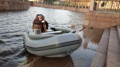 Надувная лодка X-River ROCKY 395 НДВД с фальшбортом