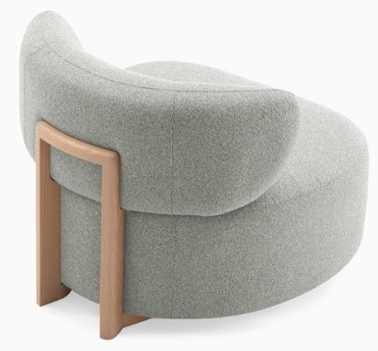 Кресло Tenon серое