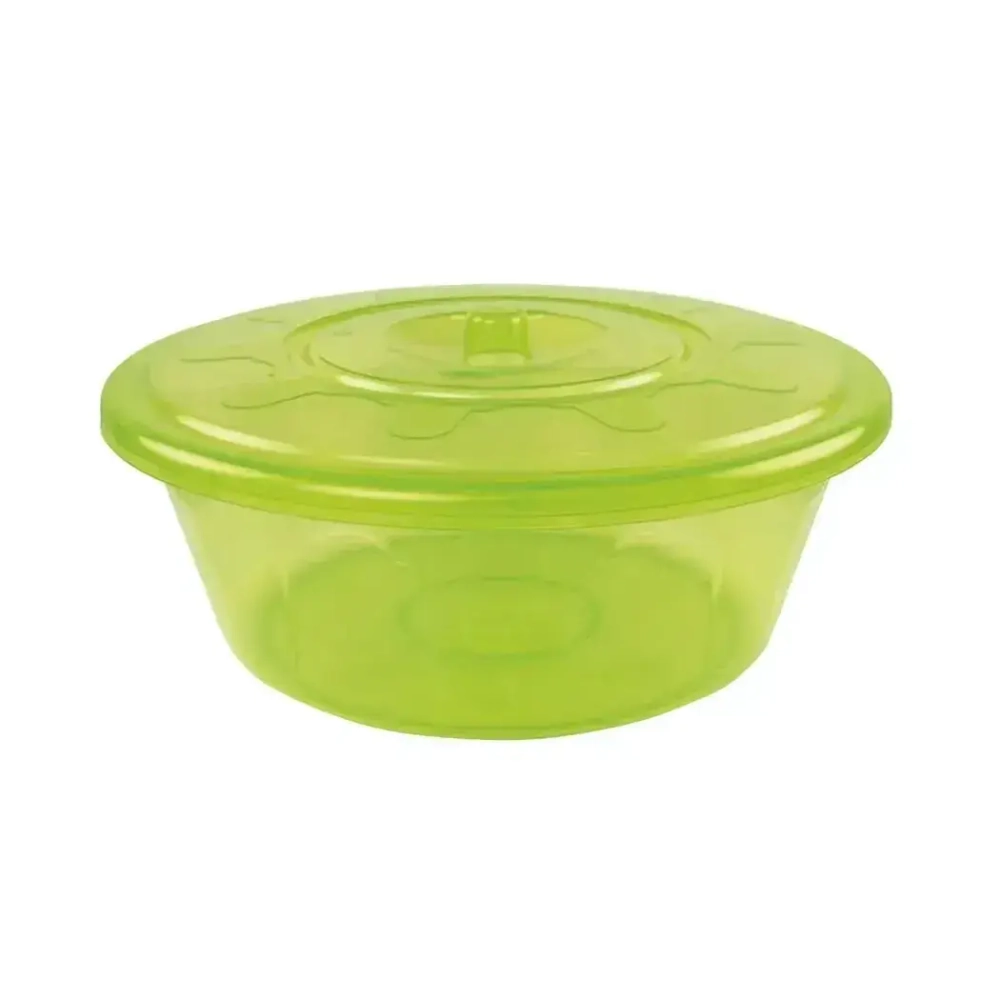 Таз 6л Хозяюшка с крышкой