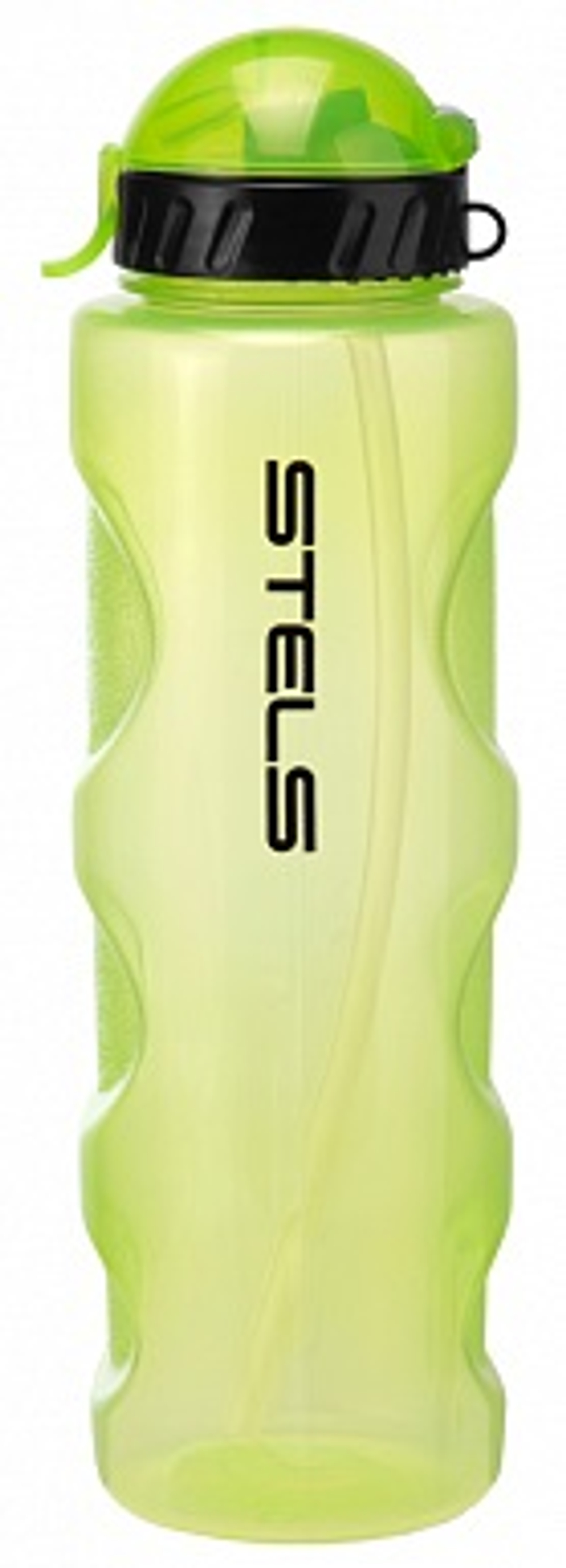 Фляга 700мл ККБ700ТР STELS полипропиленовая чёрная, с питьевой трубкой