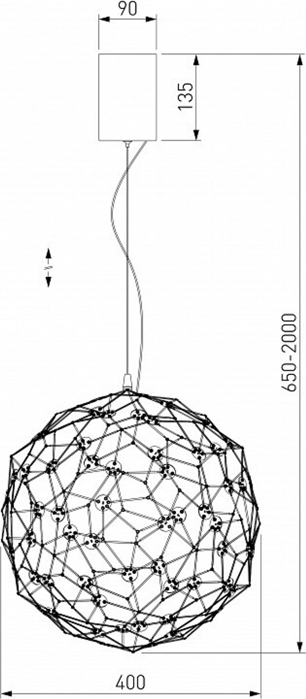 Подвесной светильник Bogate's Alioth 450/1