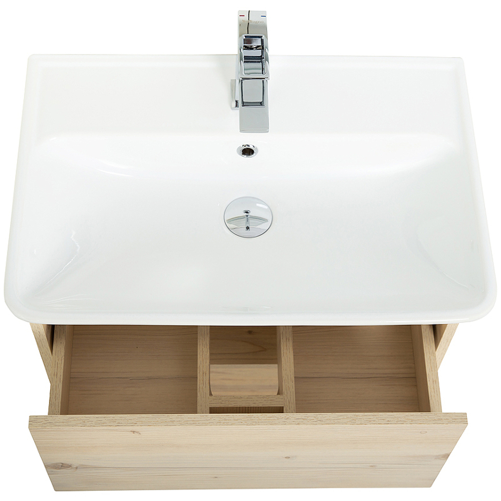 Тумба под раковину BelBagno Neon 50 NEON-500-1C-SO-PB подвесная Pino Bianco