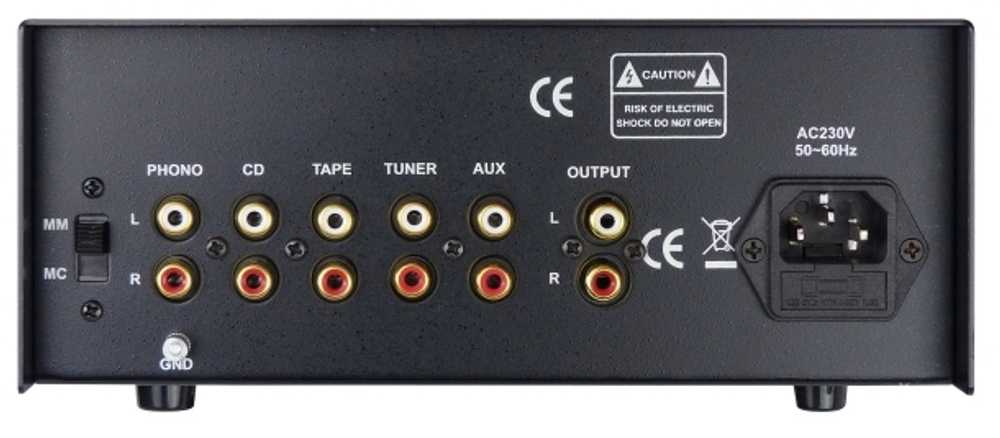 Стерео предусилитель Dynavox TPR-3 silver (206392)