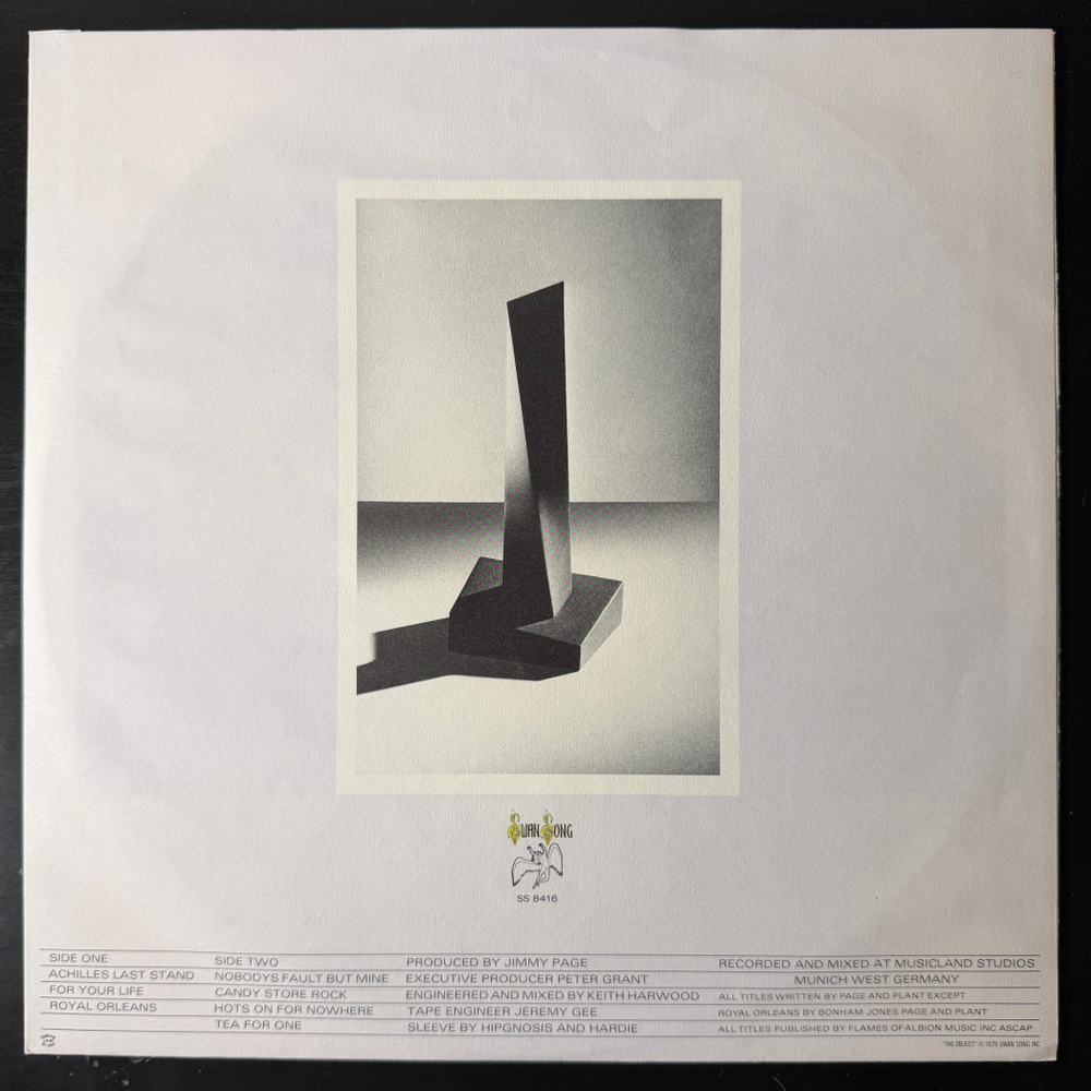 Виниловая пластинка Led Zeppelin ‎– Presence LP
