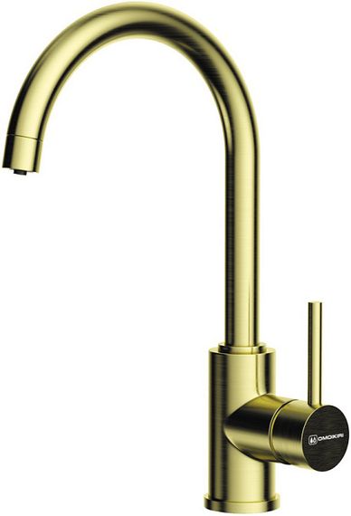 Смеситель OMOIKIRI Shinagawa 2 Plus-LG латунь/светлое золото (арт.4994483)