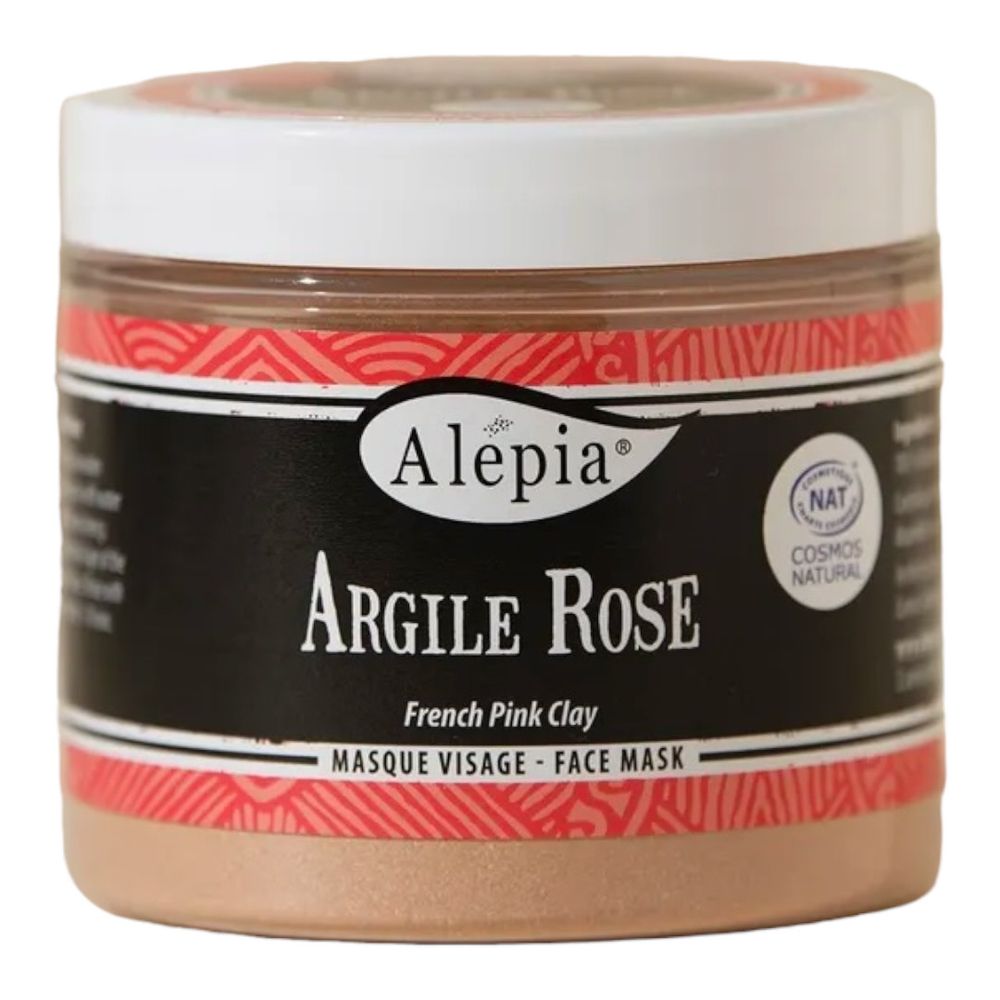 Французская розовая глина для комбинированной и тусклой кожи, 140 г (Alepia) Французская розовая глина для комбинированной и тусклой кожи, 140 г (Alepia)