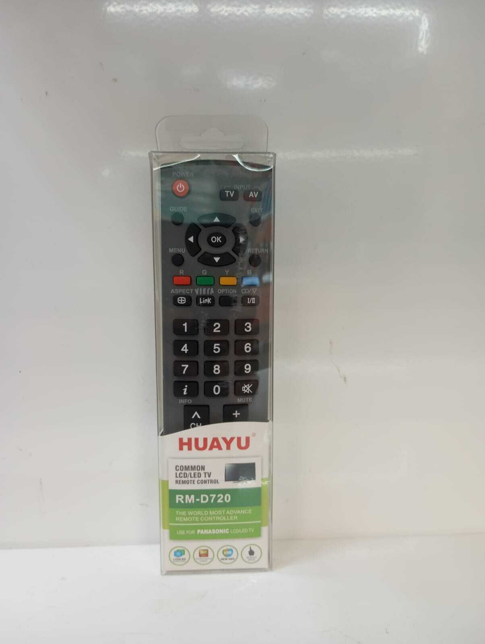 Пульт универсальный HUAYU PANASONIC RM-D720 LCD/TV+DVD