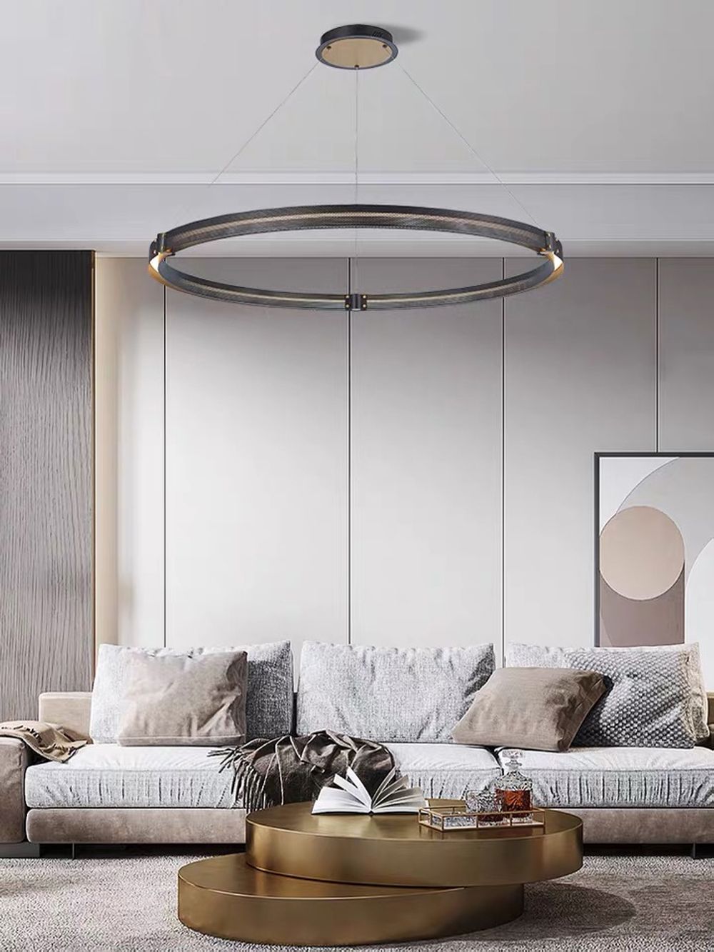 Подвесной светильник MD19030068-1C black/gold