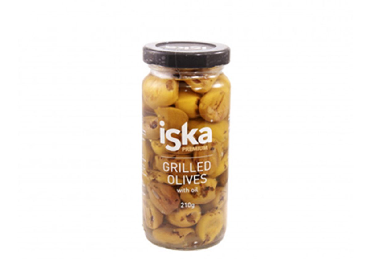 Оливки гриль с добавлением масла Iska, 210г