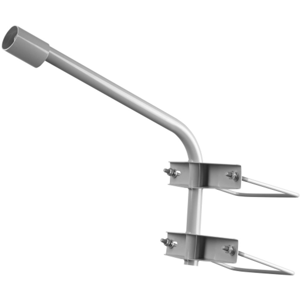 Кронштейн на опору ЭРА SPP-AC4-0-500-060 с 2 хомутами 500mm d60mm | Кронштейны к консольным светильникам