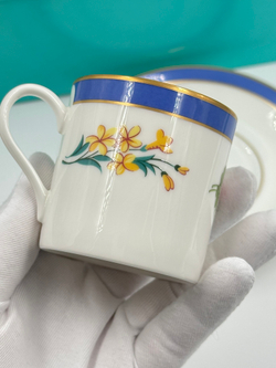 Набор из 2 кофейных пар Tiffany & Co, Tiffany Floral