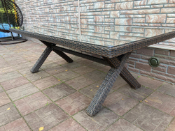 Обеденный стол из искусственного ротанга КРОСС МЭДИСОН «CROSS MADISON» арт.A00081