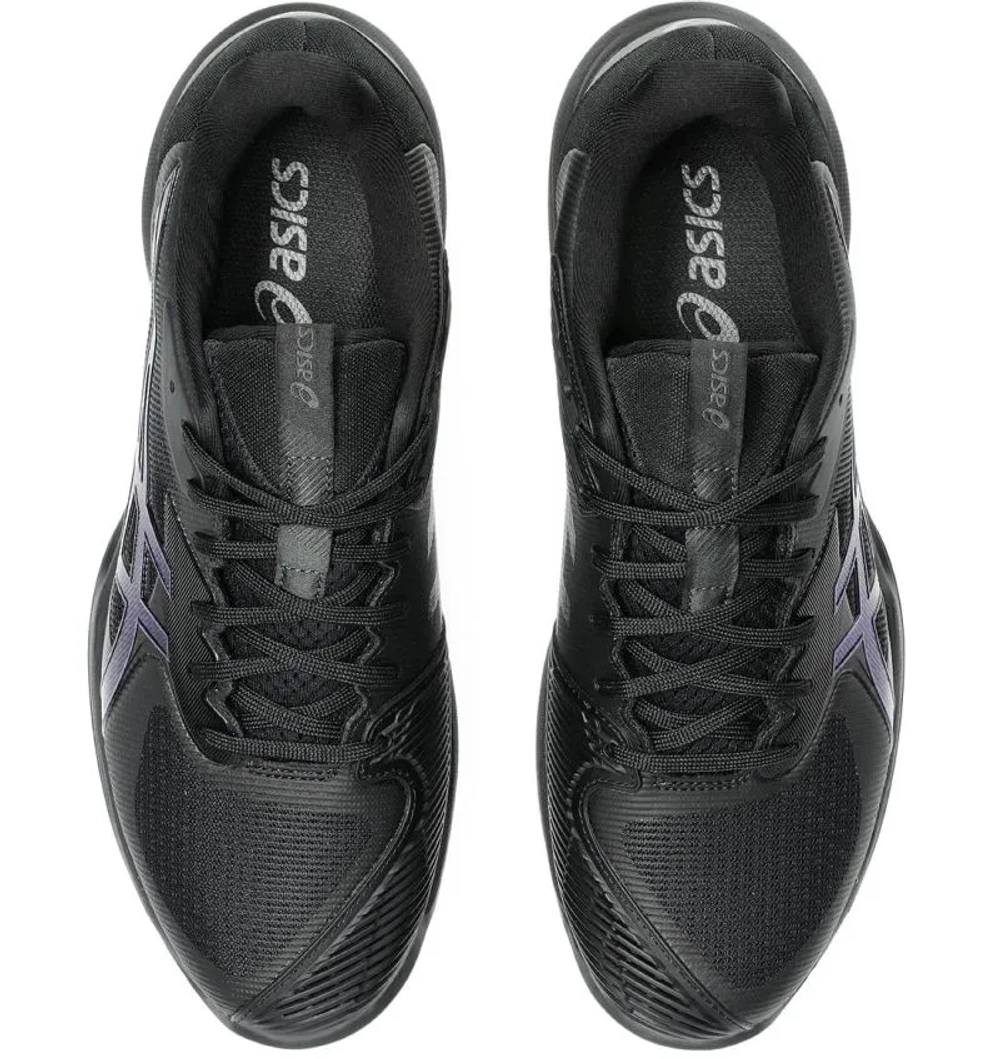 Мужские кроссовки теннисные Asics Solution Speed FF 3 Night Energy - black/prism blue