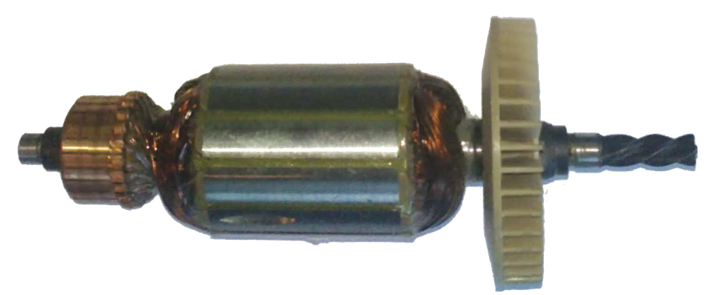 Якорь дрель Китай (4-зуб левый, D:8/39/25.5/7-мм, L:156-мм, 750-Вт, ID-13Z) [AEZ]