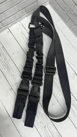 Двухточечный ремень MS2 / черный