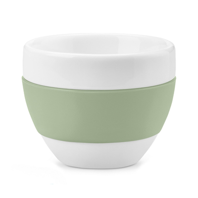 Чашка для капучино aroma, 100 мл, зеленая