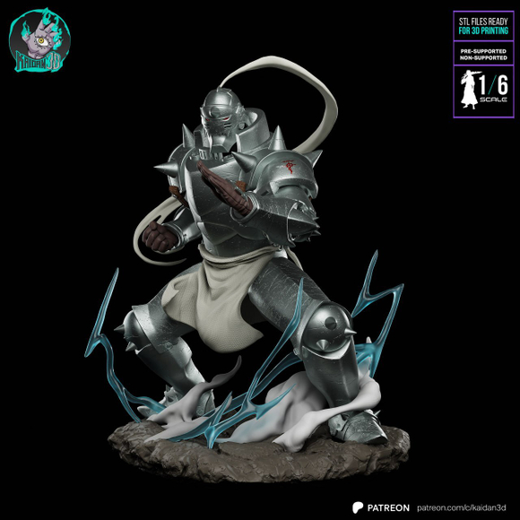 Альфонс Элрик Стальной алхимик Фигурка Alphonse Elric Fullmetal Alchemist