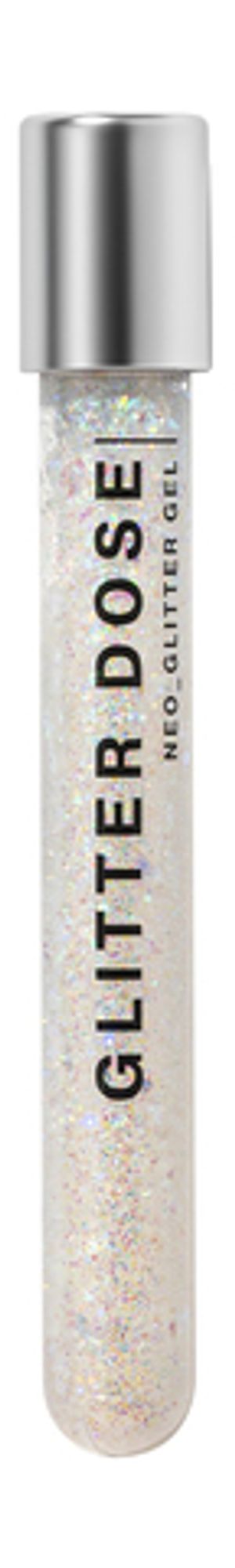 Глиттер для лица и тела INFLUENCE BEAUTY GLITTER DOSE GLITTER IN GEL BASE Белый №01