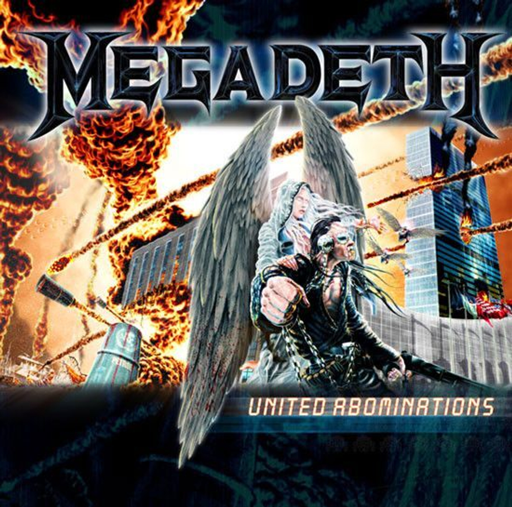MEGADETH - United Abominations - Remaster with bonus track! CD DIGIPAK, музыкальный компакт диск