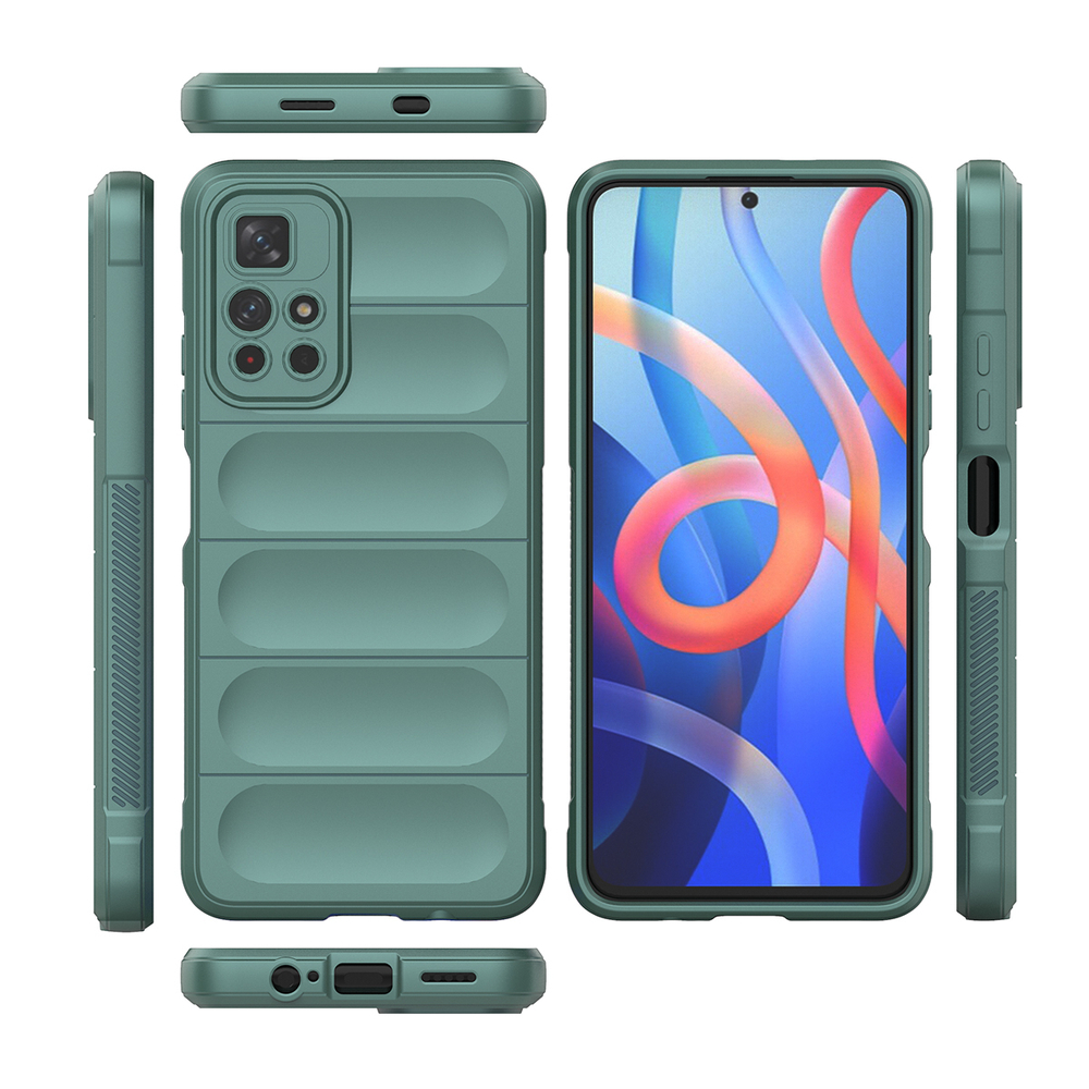 Противоударный чехол Flexible Case для Poco M4 Pro 5G