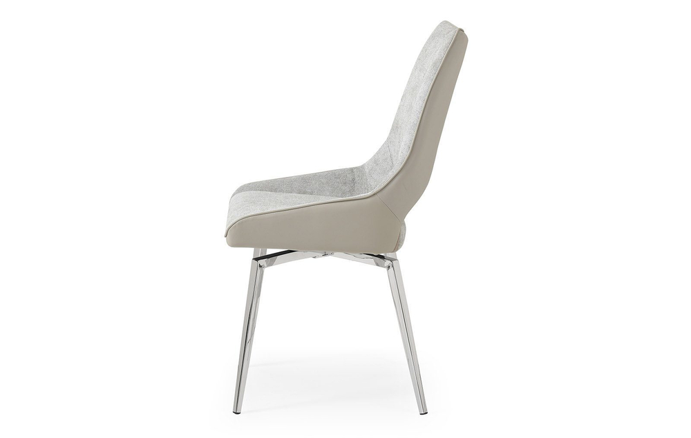 Стул DC1239 бежевый/ноги сталь