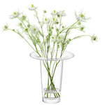 Ваза victoria, 26 см, прозрачная