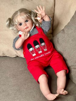 Кукла Реборн мягконабивная 60см в пакете (FA-232)