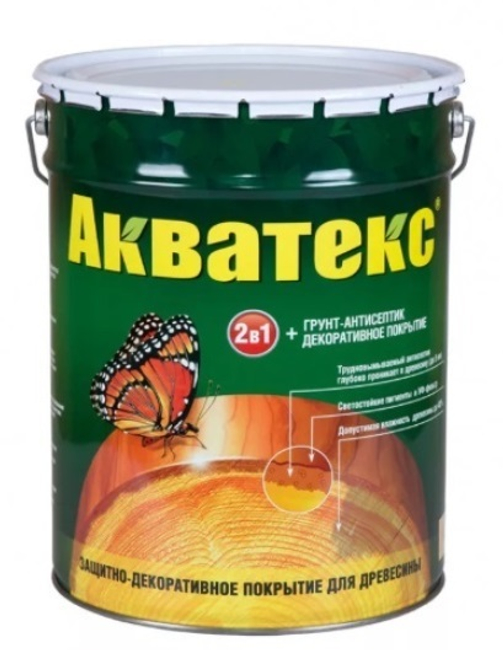 Акватекс Пропитка по дереву 2,7 л орех