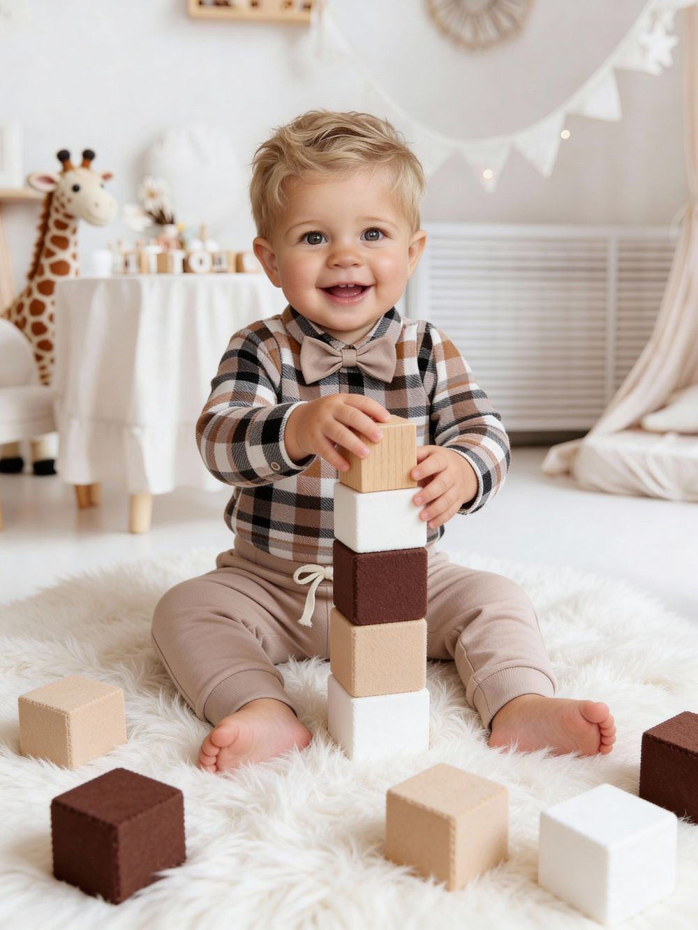 Комплект на мальчика боди с бабочкой,штанишки