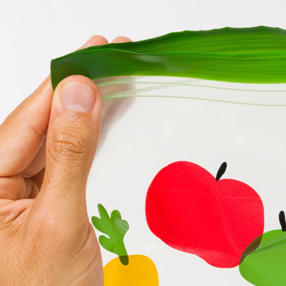 ИСТАД ISTAD Пакеты для заморозки 1 л 20 шт, зеленые