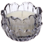 Свеча в стакане «Пламя» 8,3*6 см, Графит