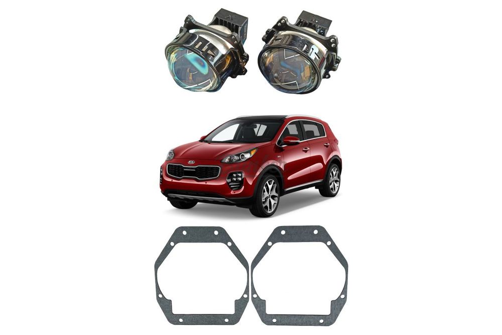 Комплект для замены штатных линз Kia Sportage 4 2015-2021