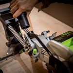 Торцовочная пила Greenworks GD24MS216, 24V, бесщеточная, 4800 об/мин, 216x30мм, рез 65х310мм, с протяжкой, без АКБ и ЗУ (1501707)