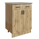 Стол разделочный 60 вотан (2 ящика) столешница бетон