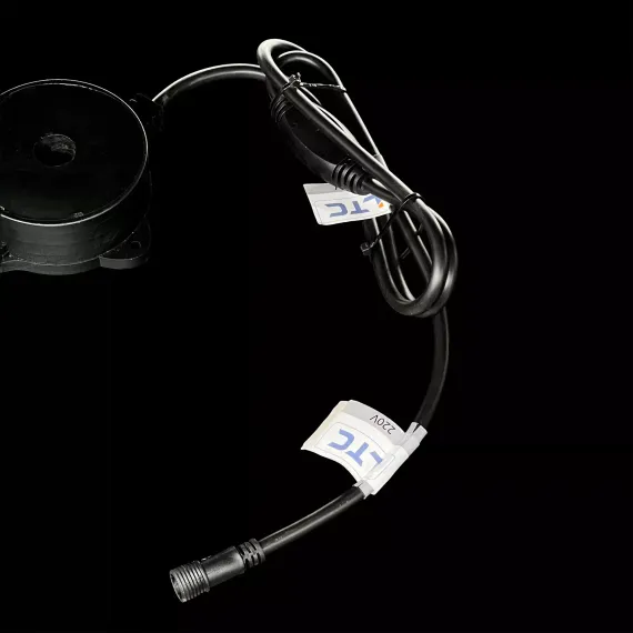 Тороидальный трансформатор 30W. с выпрямителем для нитей 24В., до 600 LED, провод черный каучук, IP65, Beauty led (T24-30)