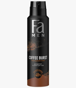 АНТИПЕРСПИРАНТ АЭРОЗОЛЬ FA MEN COFFEE BURST 150МЛ