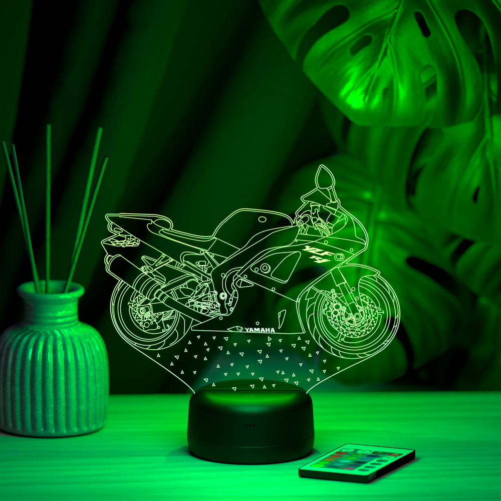 Светильник "Мотоцикл Yamaha" (Ямаха)