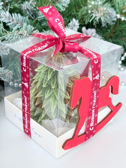 Куб «Елка» 10*10 см